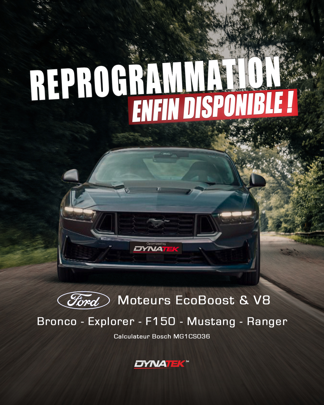 Reprogrammation Ford Bronco, Explorer, F150, Mustang et Ranger