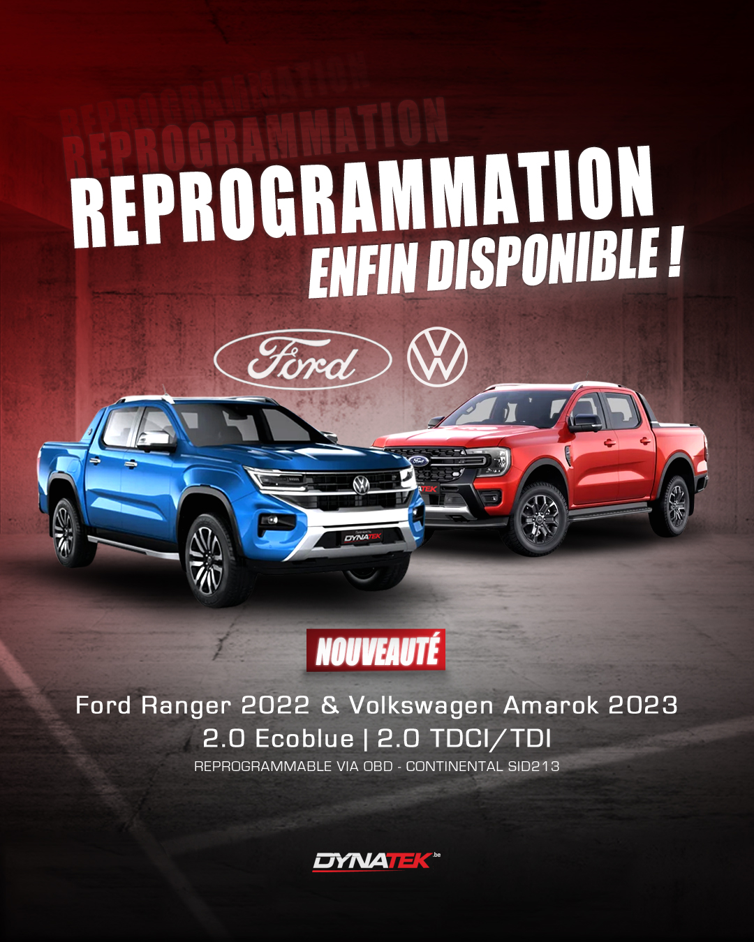 Nouvelle reprogrammation Ford & VW | 2.0 Ecoblue / 2.0 TDI - photo 2