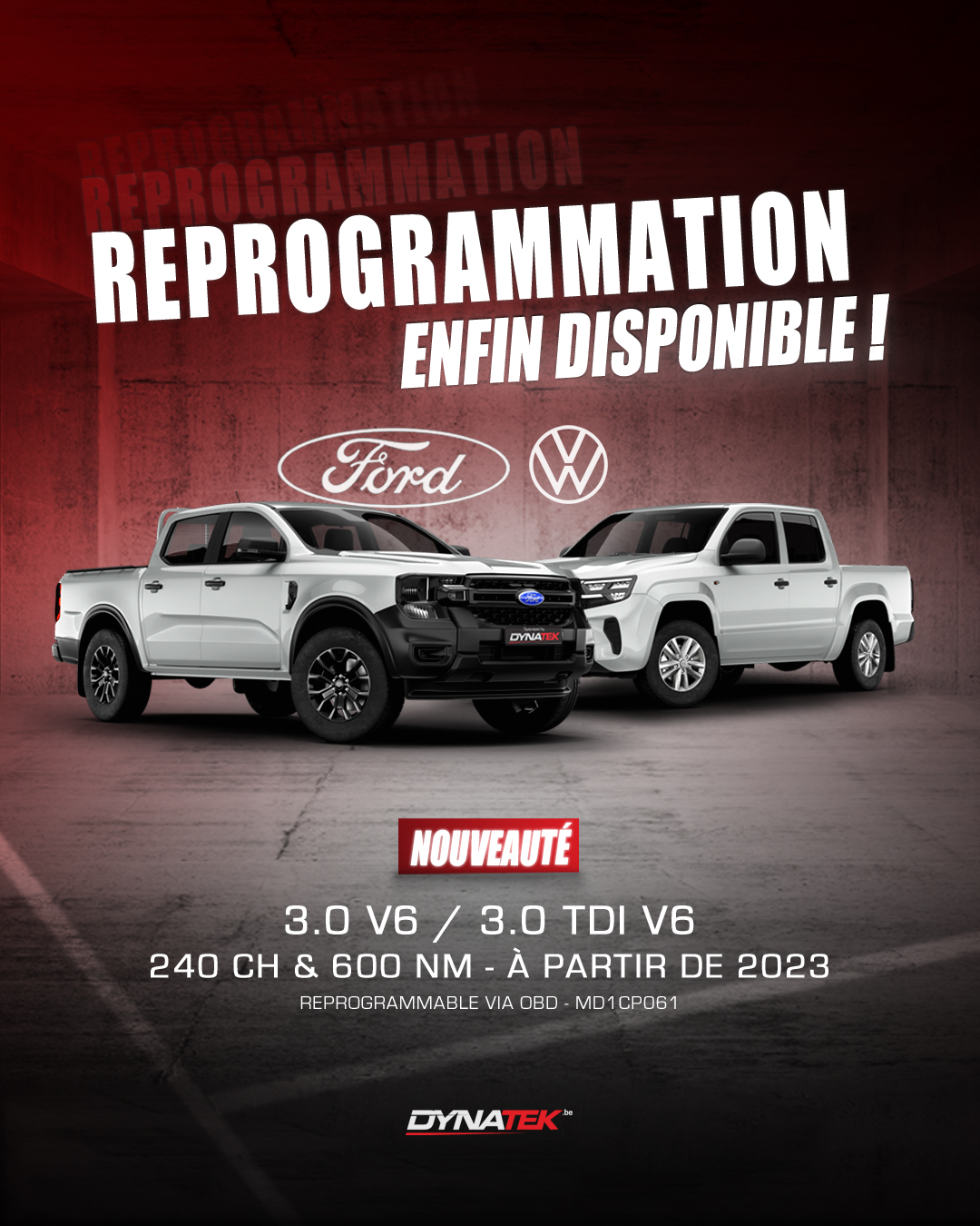 Nouvelle reprogrammation Ford & VW 3.0 V6 Diesel | Dynatek - photo 2
